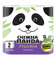Полотенца бумажные Снежная Панда 2 шт-1-mywatershop.com.ua