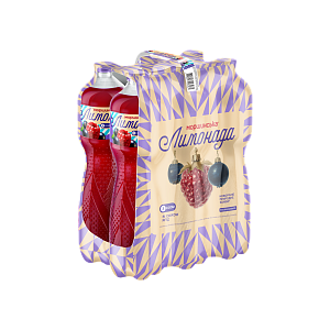 Моршинская Лимонада со вкусом ягод 1,5 л сокосодержащий среднегазированный напиток Xmas limited edition — фото 4