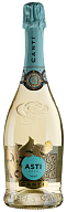 Вино Canti Asti DOCG Canti Liberty виноградное натуральное игристое сладкое белое 0,75 л-6-mywatershop.com.ua