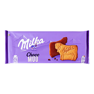 Печиво Milka Choco Moo вкрите молочним шоколадом 120 г-2-mywatershop.com.ua