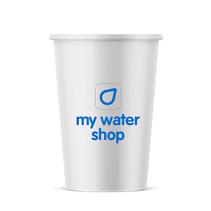 Бумажный стакан брендированый 270 мл (100шт/уп) — фото 1