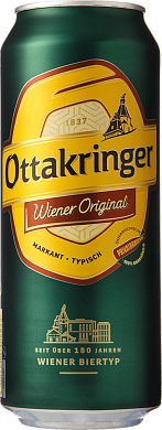 Пиво Ottakringer Vienna Lager полутёмное фильтрованное пастеризованное 0,5 л — фото 1