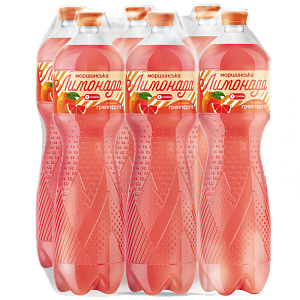 Моршинская Лимонада со вкусом грейпфрута 1,5 л сокосодержащий среднегазированный напиток — фото 4