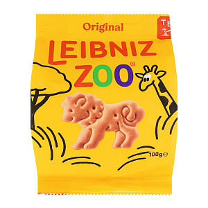 Печиво Leibniz Zoo масляне 100 г — фото 1
