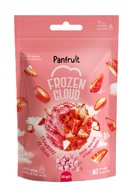 Сублимированное мороженое Panfruit Клубничное 20 г — фото 1