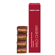 Батончик ягодный Green Chef Wild Cherry 45 г-5-mywatershop.com.ua