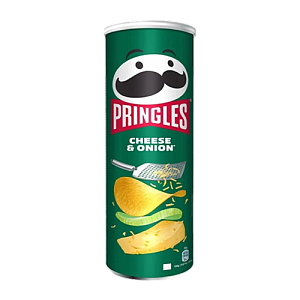 Картофельные чипсы Pringles Cheese & Onion 165 г — фото 1