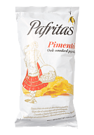 Чипсы картофельные Pafritas с копченой паприкой 120 г.-6-mywatershop.com.ua
