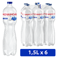 Моршинская 1,5 л сильногазированная вода-3-mywatershop.com.ua