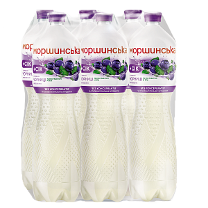 Моршинская со вкусом черники и экстрактом мяты 1,5 л негазированный напиток — фото 3