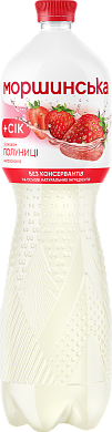 Моршинская со вкусом Клубники 1,5 л негазированный напиток — фото 4